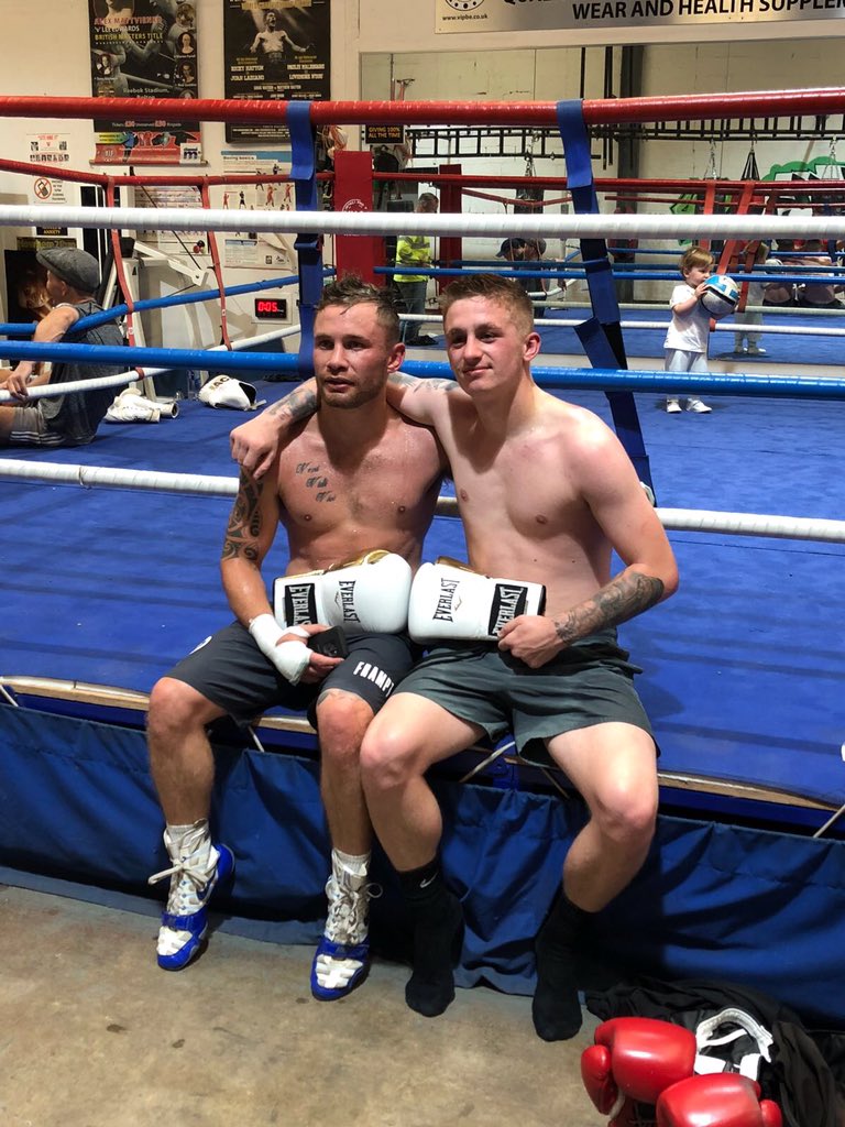 Shared many rounds with @CarlFrampton one thing he is is a top man and a top role model, who I will always respect and look up to 👌🙌