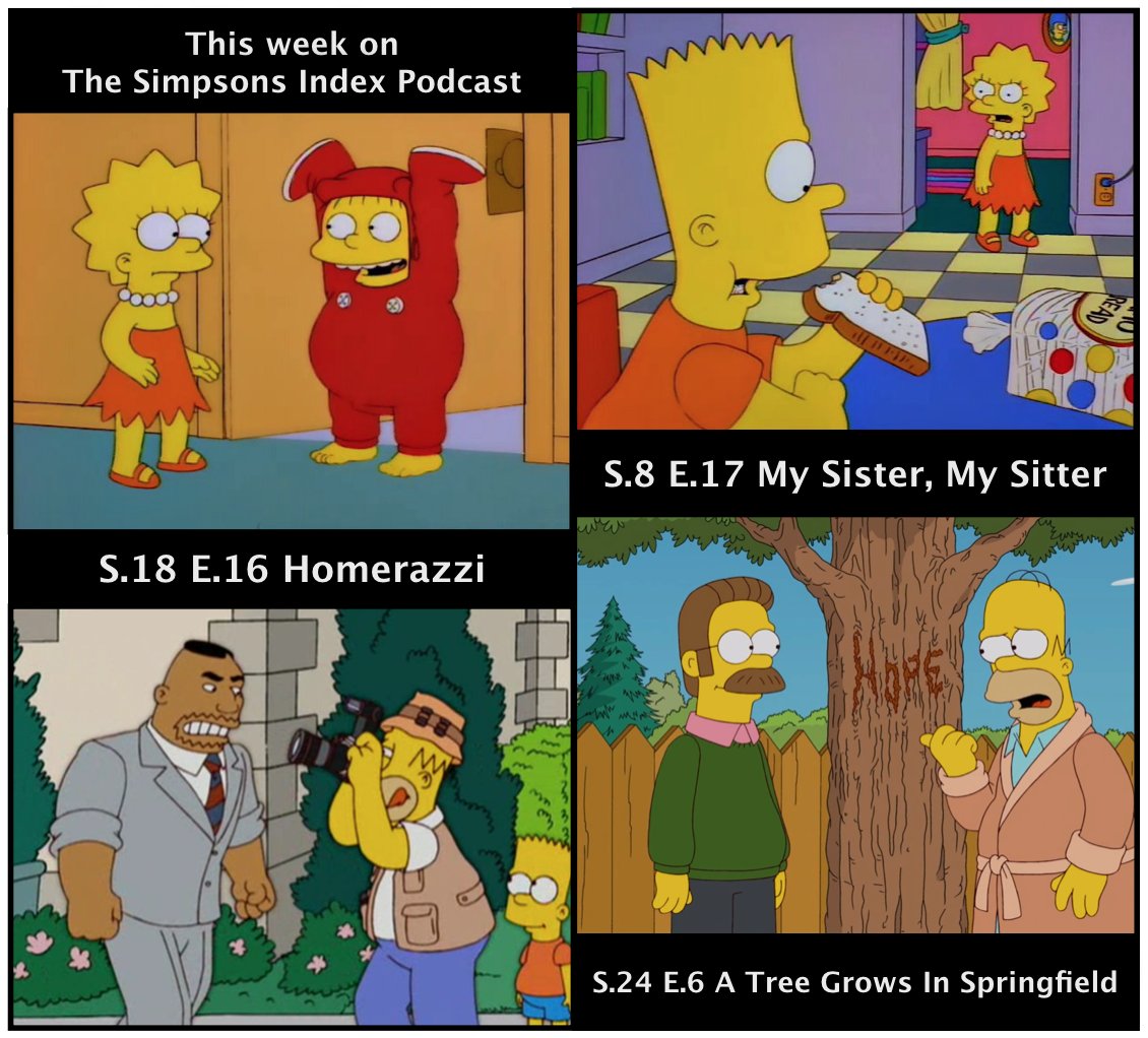 SimpsonsIndex's tweet photo. https://t.co/ml7IxP6cvf #TheSimpsons #Simpsons #SimpsonsPodcast #Podcast #GoToBread #Hope https://t.co/3h74j1LS44