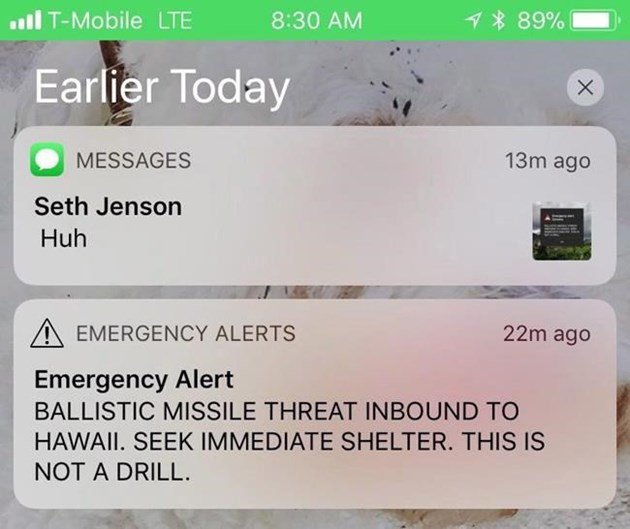 Months after false Hawaii missile alert, Canada 'finalizing' warning protocol bit.ly/2LzSYze https://t.co/xjWwo1mSFj