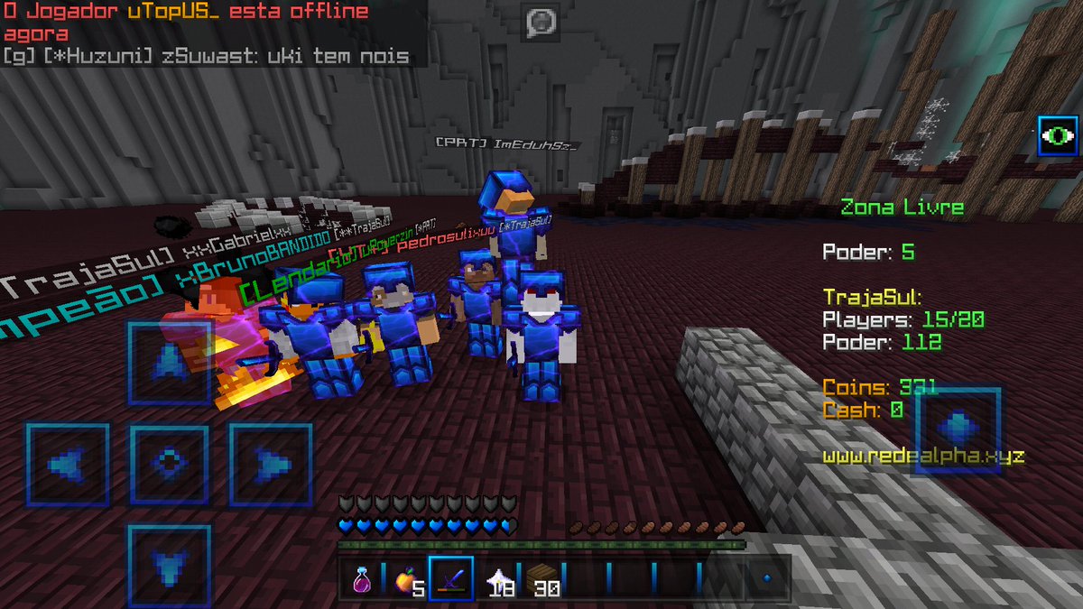 Mas um dia comum pra <a href="/FacPRT/">@FacPRT 😱</a> @TrajaSul_OFC Na arena <a href="/AlphaNetworkk/">Dexxterzin</a> TIRA ESSE LAGGG