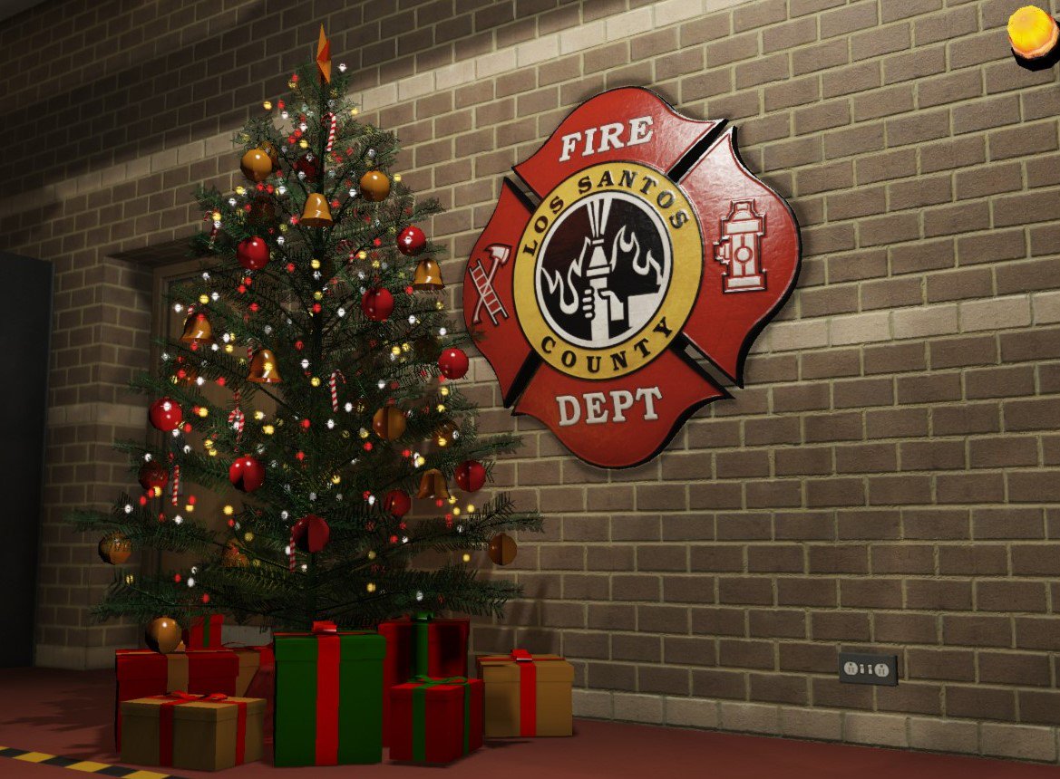 LSFD_BCFD's tweet photo. Bonjour, toute l'équipe de la caserne 7 vous souhaite d'agréables fêtes de fin d'année ! https://t.co/8kr08s9Kv4