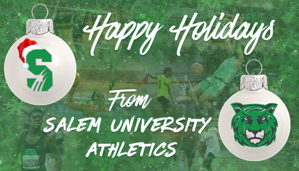 SalemUTigers's tweet photo. Happy Holidays from Salem University Athletics! 
#TigerPride 🐅 🎄 🎁 https://t.co/kuum3WFWCJ