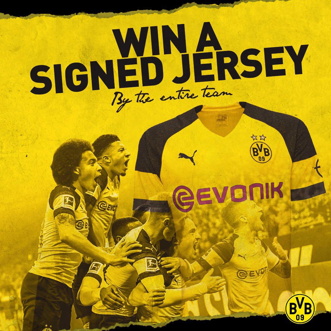 BlackYellow's tweet photo. 🎁 CHRISTMAS GIVEAWAY 🎁 

‘Tis the season to be jolly! Celebrate the festivities with a BVB jersey signed by the ENTIRE team! ⚽️

Retweet and follow for a chance to win!! 🎅🏽 https://t.co/YCPSUl4pnr