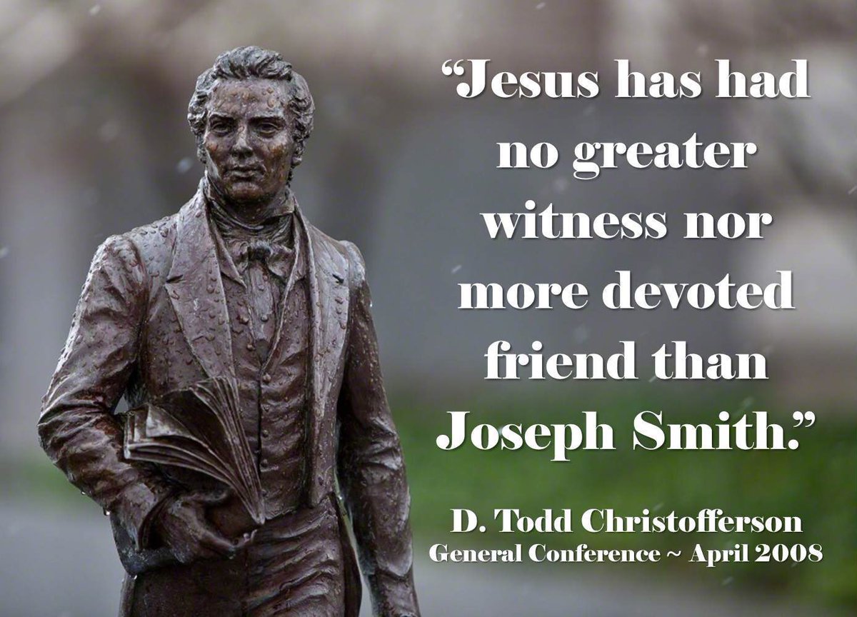 DRidgeSeminary's tweet image. Happy Birthday to #JosephSmith.
.
#DToddChristofferson #ElderChristofferson #GeneralConference #DoctrineandCovenants #LightTheWorld #Christmas #MerryChristmas #prophet #Jesus #Christ #JesusChrist #specialwitness
