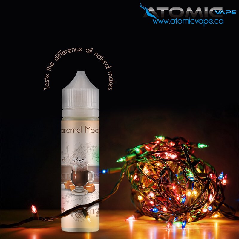 AtomicVapor_'s tweet photo. The #Holidays are coming and #atomicvapor knows what you’re #craving! Visit our website and satisfy your sweet tooth with #caramelmocha. #Atomic #Vape #vapeeurope #torontovapers #canadavapes #europe #Toronto #Canada #tastethediffierence #ejuice #vape #wholesale #alldayvape https://t.co/T68JCuUeVk