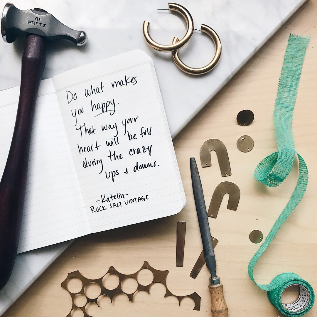Love these words from Katelin of Rock Salt Vintage.