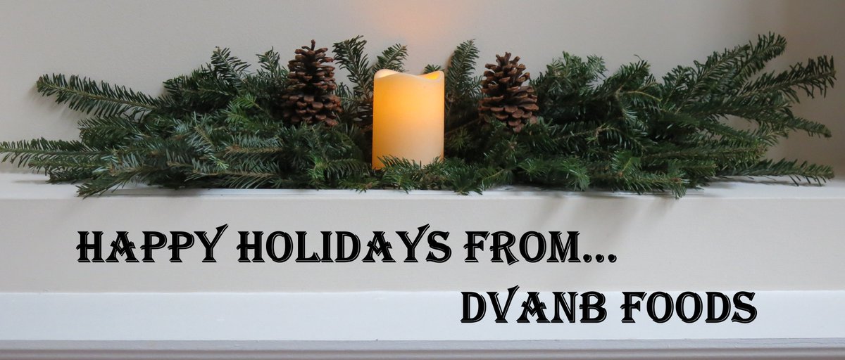Wishing you #SeasonsGreetings and the Happiest of #Holidays from <a href="/DVanBFoods/">DVanB Foods</a>!!