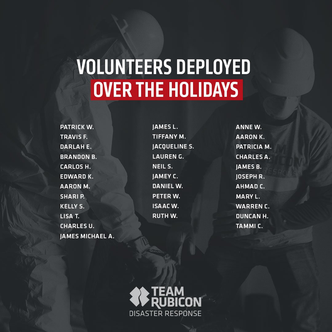 Team Rubicon tweet media