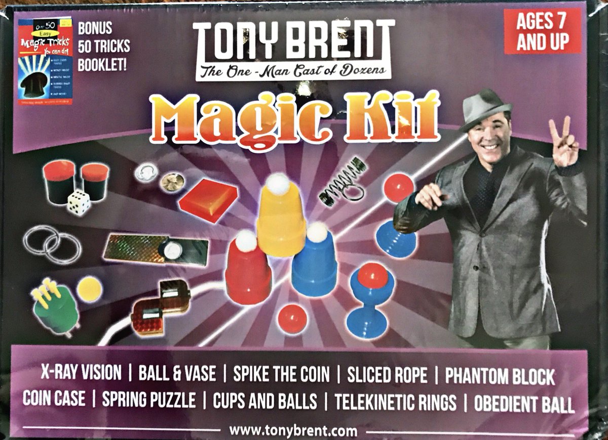 OuttaControlDS's tweet image. So, you've made a #list, but it appears you haven't checked it twice! Make sure to pick up your Tony Brent #MagicKit this holiday season! You can get yours NOW in our #ShopofWonders!