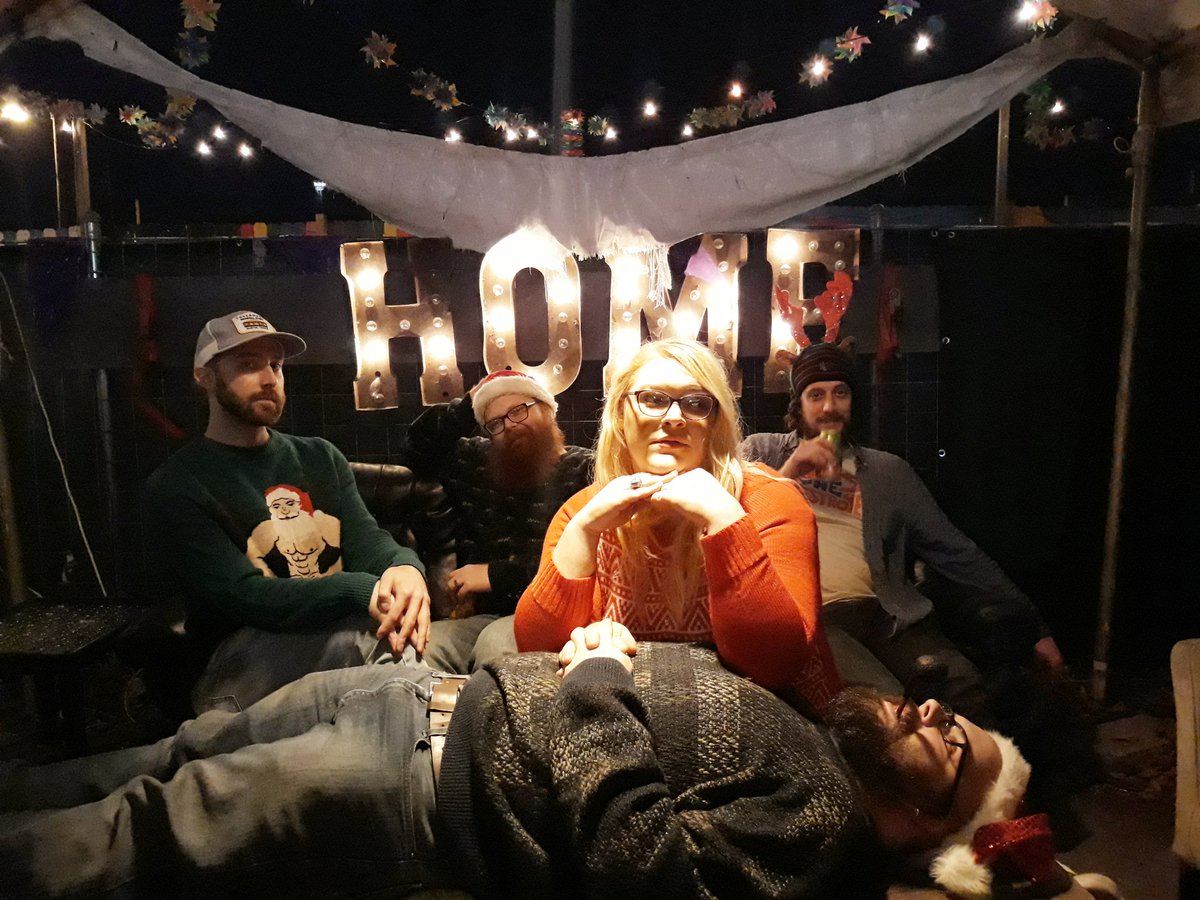 SLATFT's tweet photo. Merry Christmas From SLFT! We will see you in the New Year with some fresh jams! #SLFT #FamilyChristmasphoto #filthyanimals #longhairdontcare https://t.co/RYZf98V7cg