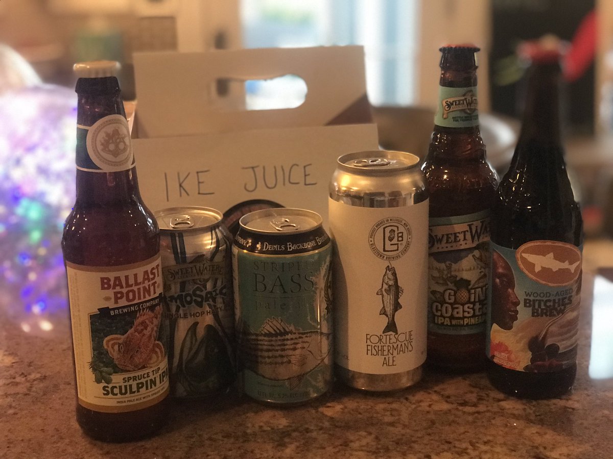 mike_Iaconelli's tweet image. Shout out to Don Twigg for bringing me a mixed six pack of “fish” themed beer! Cheers! 🍻 #fishthemedbeer #ikejuice