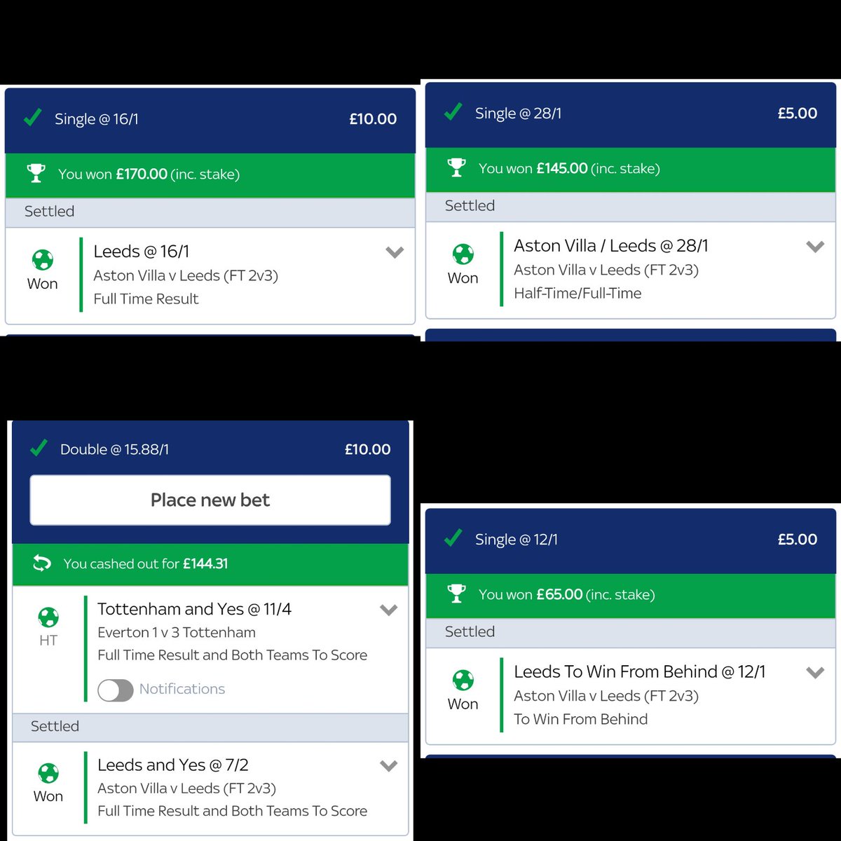 CrossMagic's tweet photo. WHAT A WEEKEND!! Turned 30 Friday and had a class birthday ππ₯ Watched the Mighty Leeds United fly to the top of the league β½οΈ And I've just won Β£524!! π· They say life starts at 30, well I'm onto a cracking start ππΌ #TheBielsaEffect #lufc https://t.co/2DhFCSeLni