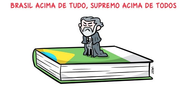 Humor Político on X: "Supremo acima de todos por Claudio Mor #Constituição #JustiçaBrasileira #STF #DiasToffoli #charge https://t.co/8mDiaflpKk" / X