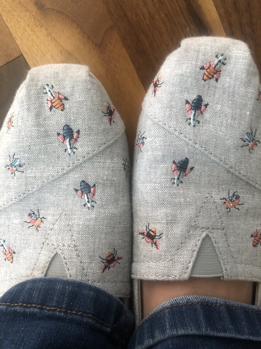 schnekser's tweet photo. Just heard we will have microbiologists AND entomologists at #theboilingriver this field season...think they will like my shoes? #fieldscience #expeditionschnekser @georuzo @Evo_Explorer 🇵🇪 https://t.co/jZk4m1F2Ir