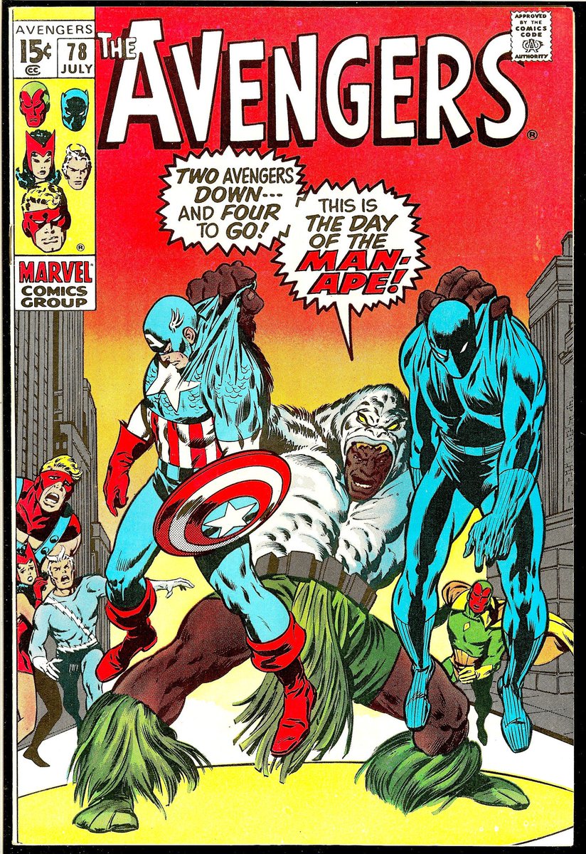 BrowseTheStacks's tweet photo. Marvel Comics (July1970)
#Comics #Marvel #MarvelComics @Marvel #Avengers #FantasticFour #IronMan #Thor #ManApe #DoctorDoom #Firebrand #Abomination #Stranger #70s https://t.co/cYIyThJ51f