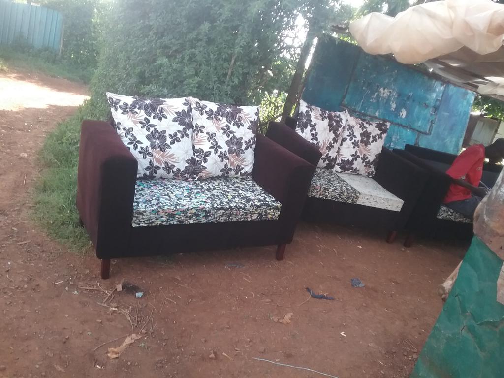 We not only clean sofas bt we also do repairs...we do it to perfection...if you're in need of our services please reach out 0721647098 is how you can contact us.. #IkoKaziKe