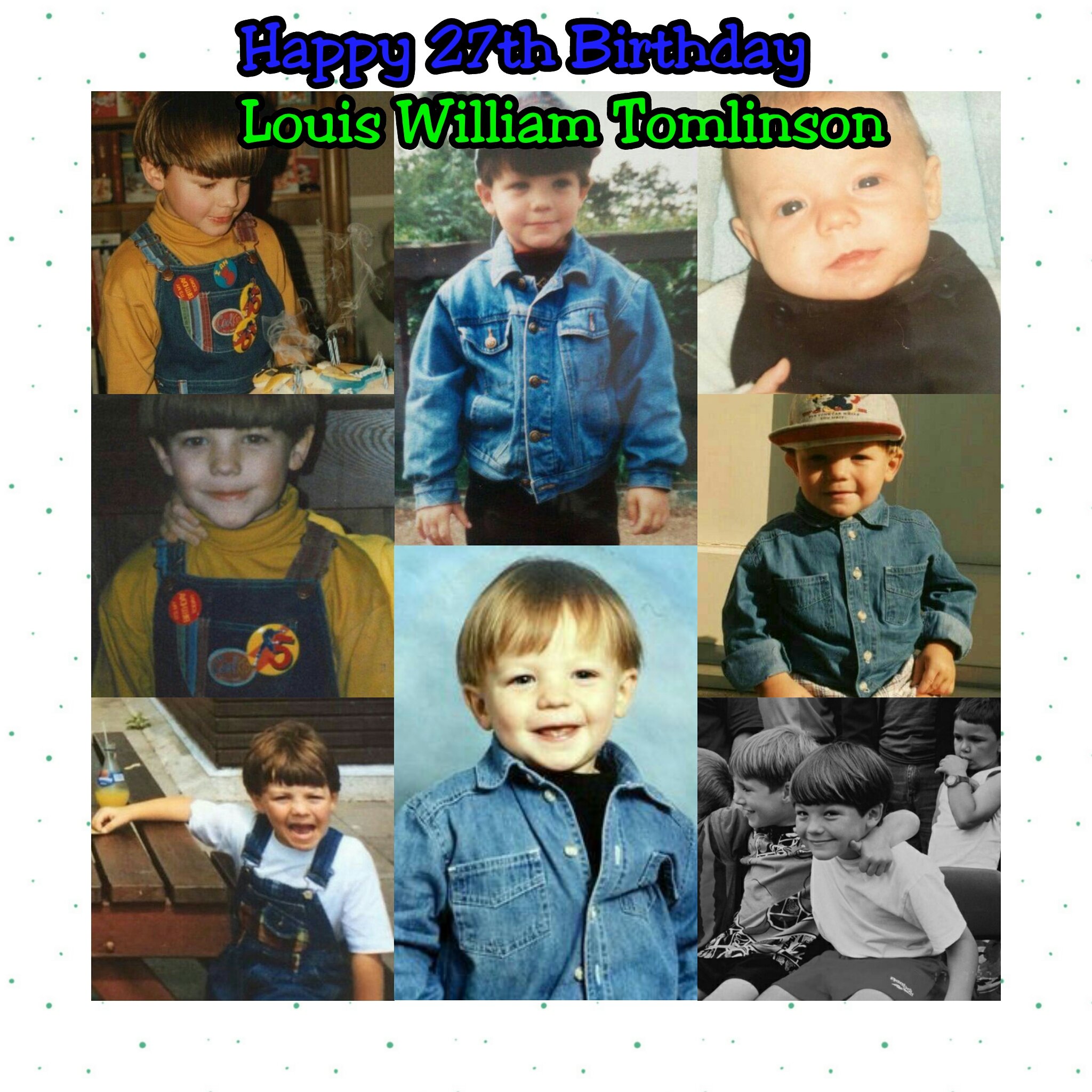 Happy Birthday Louis Tomlinson 