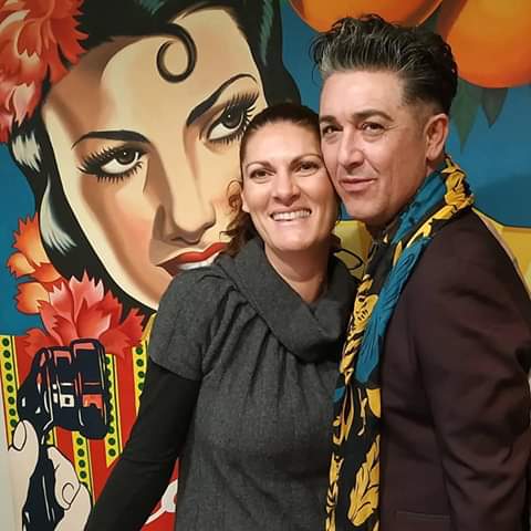 Teamgaro_'s tweet photo. Pedazo artista e increíble persona,#angelgaro# tocayo que gusto haberte conocido .😊😊😊🤩 https://t.co/Q1FCC3KmEX