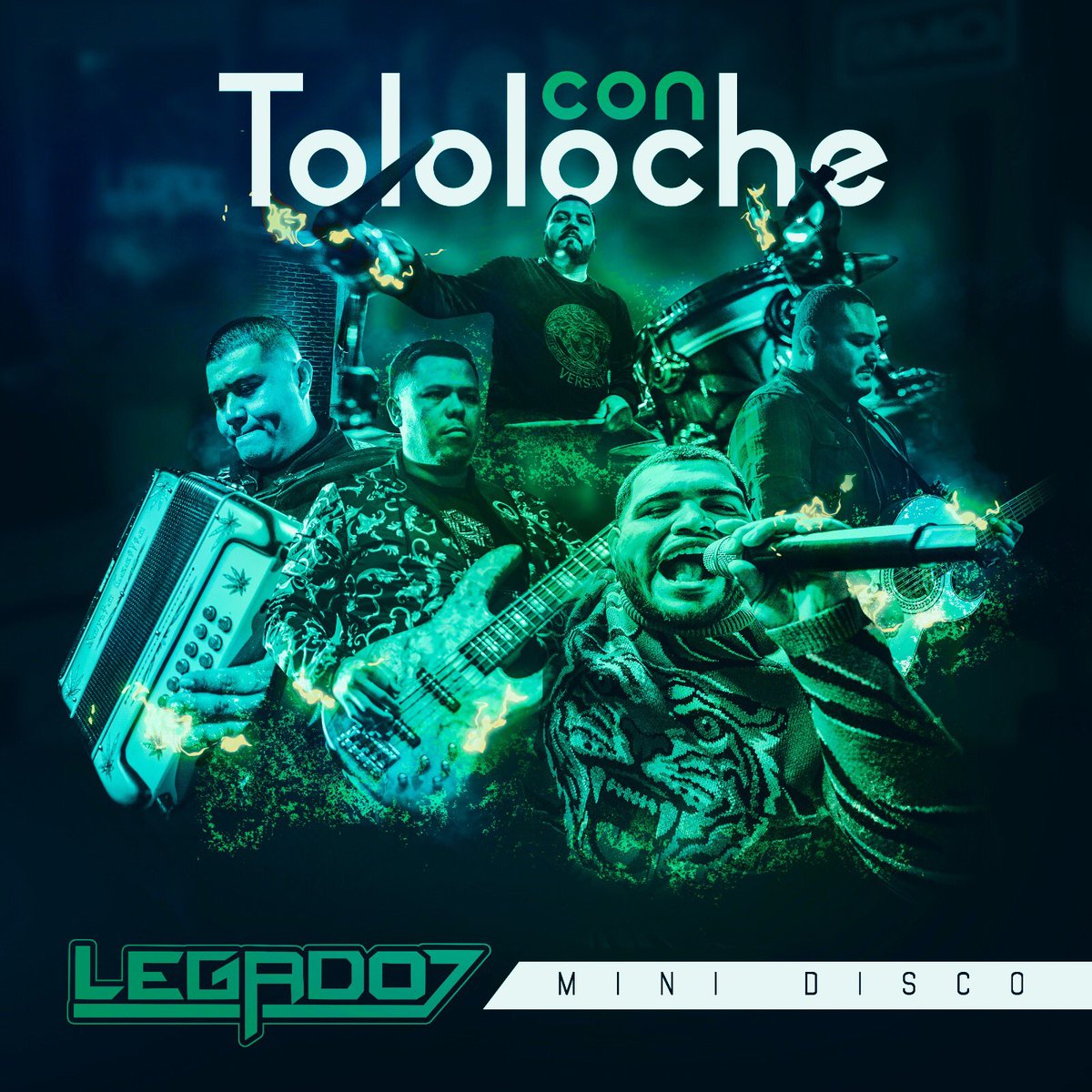 Ya Disponible! Mini disco #ConTololoche #Legado7 en todas las plataformas digitales!  #RanchoHumilde #Oplaai