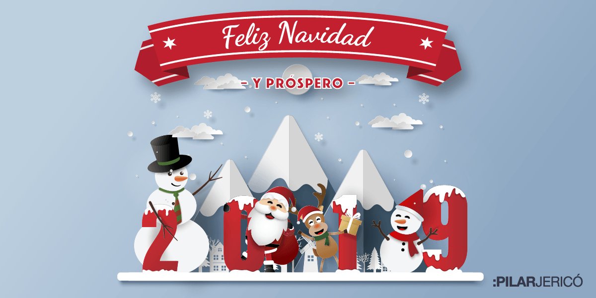De todo corazón, os deseo que paséis unos días maravillosos y entréis en el 2019 con mucha determinación 💫

#FelizNavidad
