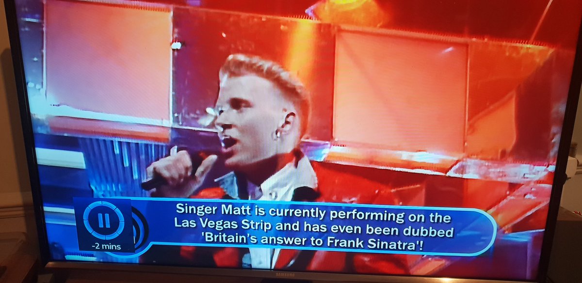 blueskies_me's tweet photo. @mattgoss @LukeGoss You are on BBC4 right now with #WWIBF on #Topofthepops so many memories 4 you. Love the write up on the screen here. Totally agree!๐ ๐โค https://t.co/lkJJFfCKIQ