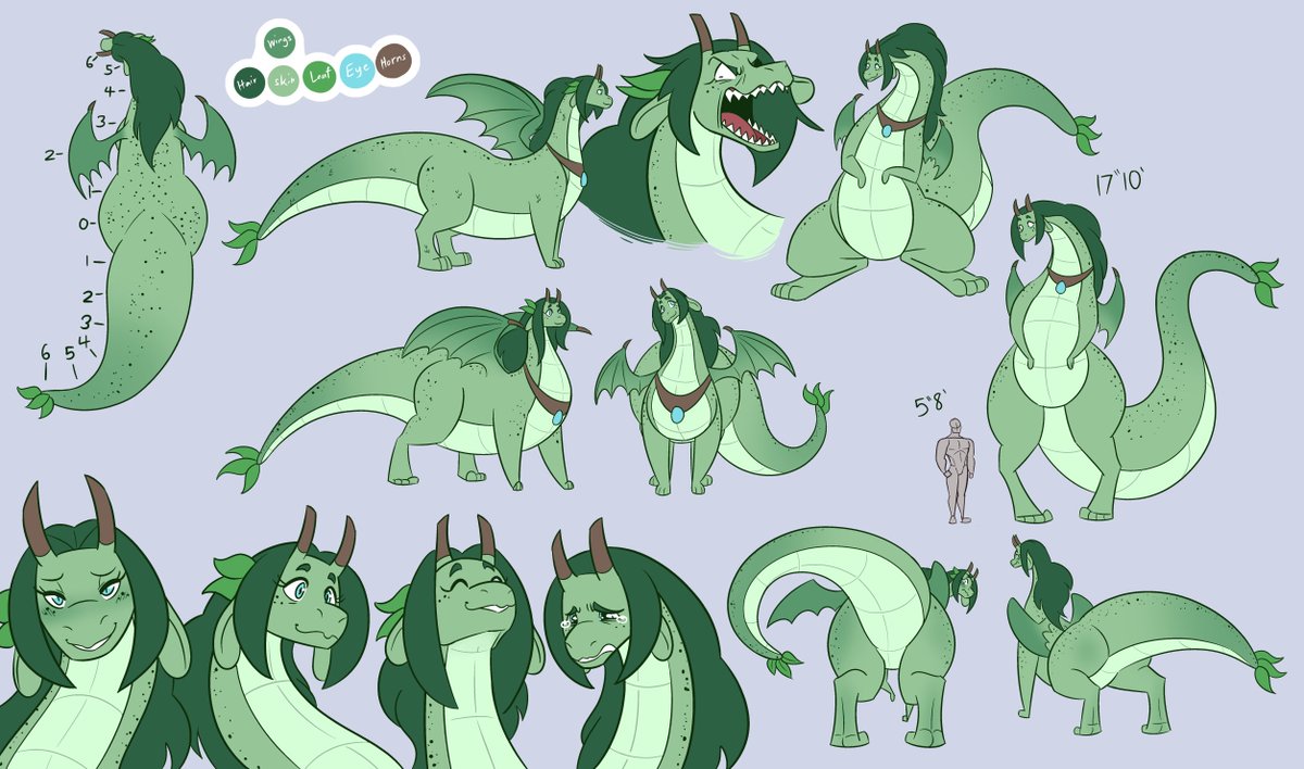 Reference to Maple's dragon form, which also got plumped up along with...