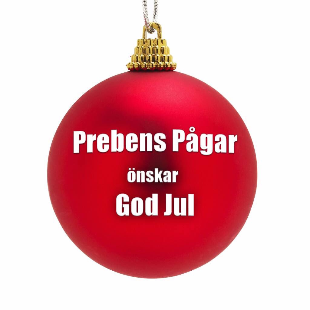PrebensPagar's tweet photo. Vi vill passa på att önska er alla en riktigt GOD JUL !! https://t.co/Y9LIXPAmXg