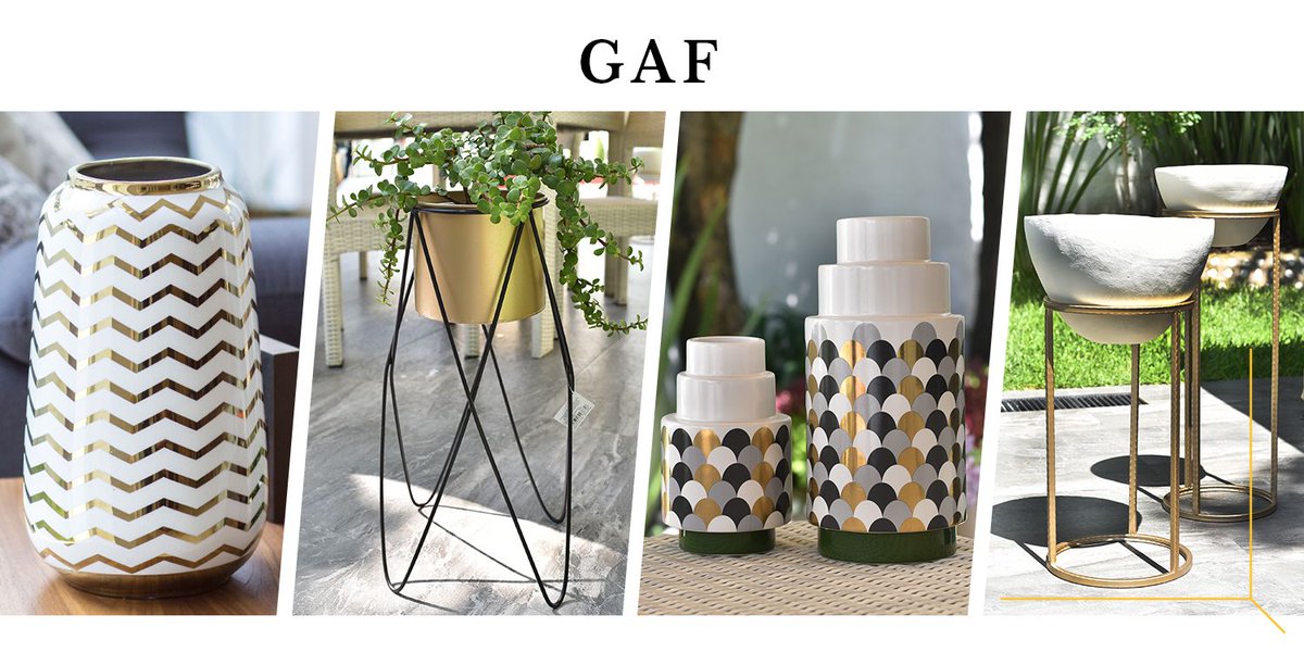 Los acentos son lo que verdaderamente llena un cuarto y <a href="/GAFDecoration/">GAF</a> Collection lo sabe. buff.ly/2BECcL8