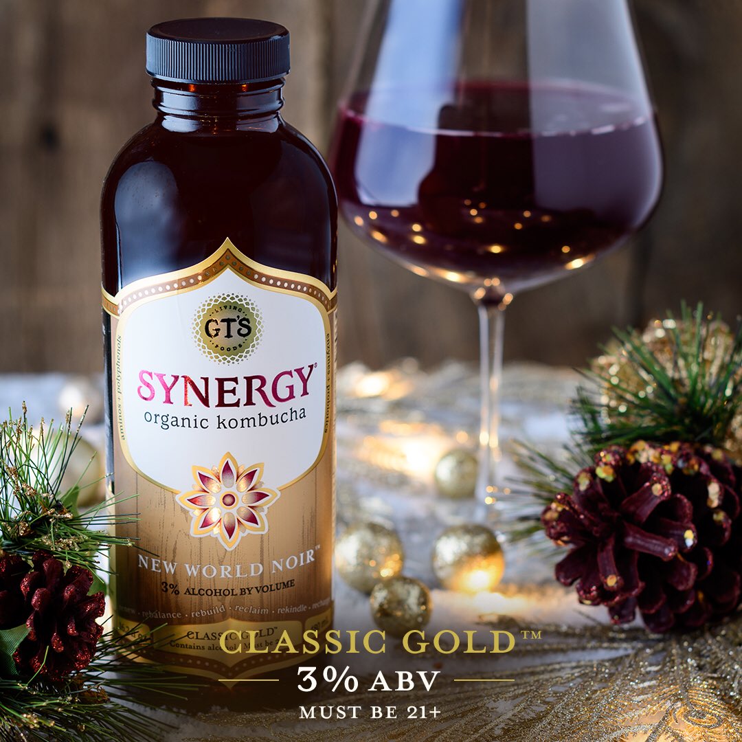 The afterglow of the Full Moon calls for a bottle of GT's CLASSIC GOLD New  World Noir Kombucha. 🍷 With 3% ABV (alcohol by volume), our NEW offering  is a sophisticated sparkling, image size:1080x1080