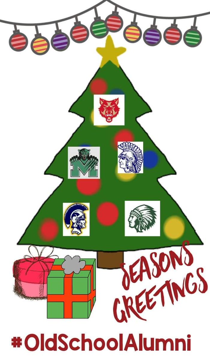 WestRomeAlumni's tweet photo. #OldSchoolAlumni Wishes You Safe and Happy Holidays! ❤ #RomeHighHilltoppers #MainHighPanthers #EastRomeGladiators #WestRomeChieftains #RomeWolves https://t.co/8TjM3Wlk9o