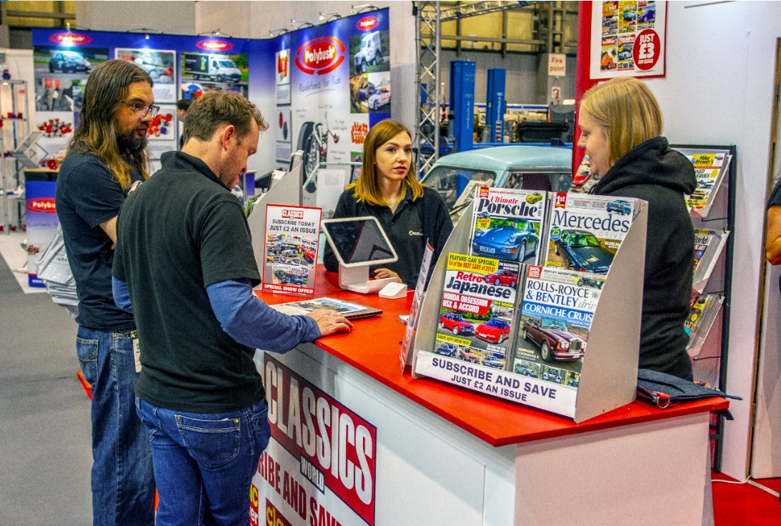 Missed <a href="/Lancaster_Ins/">Lancaster Insurance</a> <a href="/ClassicMotorNEC/">Classic Motor Show</a>? Fret not! We have you covered! Grab the new issues of <a href="/PerformanceVaux/">Performance Vauxhall</a> @theporschemag <a href="/mercdrivermag/">Mercedes Driver Mag</a> and read about what was on display at the UK's biggest and best indoor gathering of retro rides 🏁 Cameos from @HubNutVids and <a href="/Phil100100/">Phil Weeden</a>