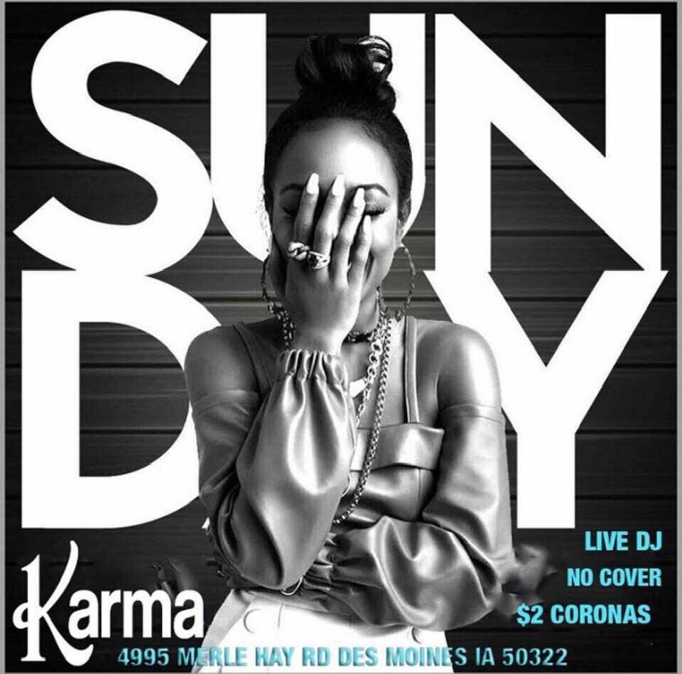 ClubVision1's tweet photo. #tonight #karmaultralounge #sunday  #funday #iowa #desmoines #party #drinks #free #cover https://t.co/VfcPZa7TtM