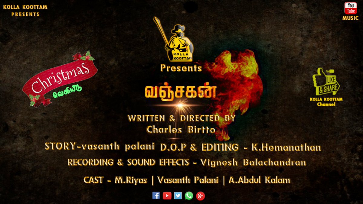 film_maker_vkp's tweet photo. Yes #vanjagan teaser out now. Support our youtube channel . Hit like and share for teaser. @KollaKoottam . 
Must share 
@dir_susee @hiphoptamizha @Arunrajakamaraj @Riyas2526 @goldenKalam1
 
Link : https://t.co/1tZsBtDlpx https://t.co/6P8RXgZCOl
