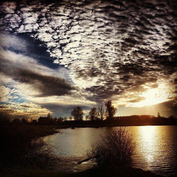 ♫【Clouds,igholland,scenic,sunset,skyporn [Arnhem･Nederland]】♫