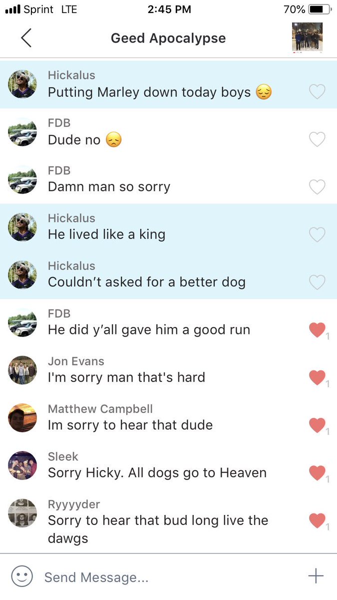 OrionHickam's tweet photo. Love my boys #LongLiveMarley https://t.co/ti8bjiyLWr
