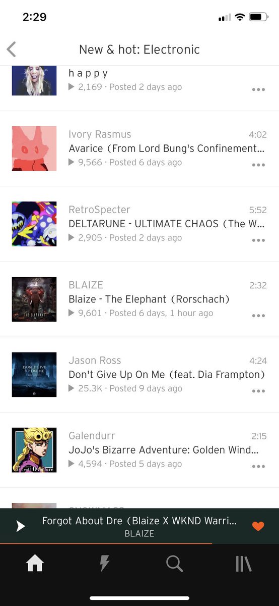 RorschachMG's tweet photo. Congrats to @blaize323 for hitting #26 on the New &amp; Hot Electronic charts on @soundcloud https://t.co/CfqfaBJ4dZ https://t.co/T0fs1pO4rV