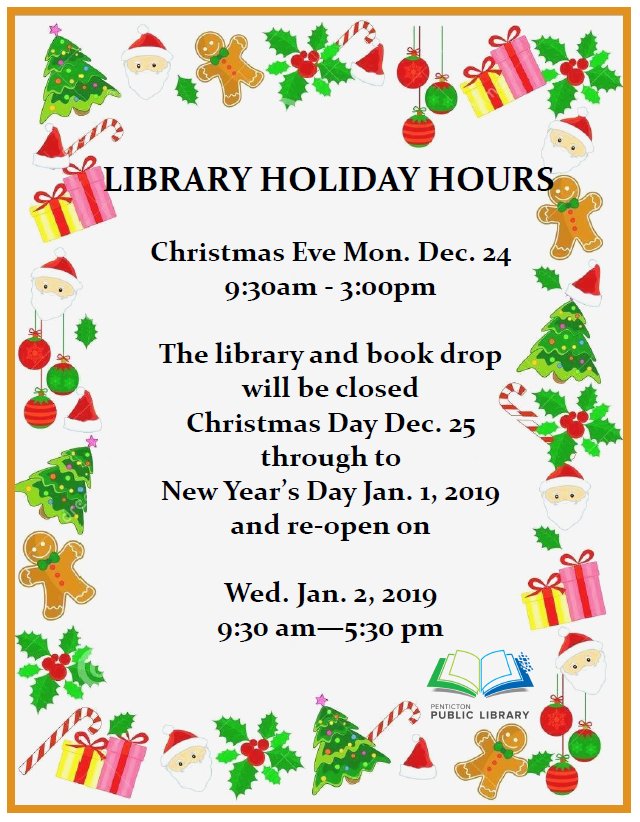 Penticton Library tweet media