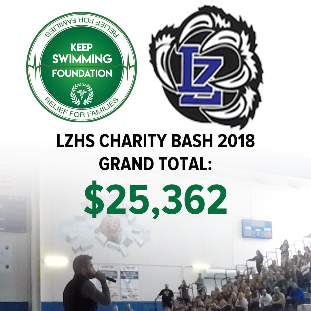 Thank you, @LZHSBEARS @LZHSStudCo! Your wonderful community has provided us with the largest single donation in our Foundation’s history! #LakeZurich #WeAreLZ #Relief4Families