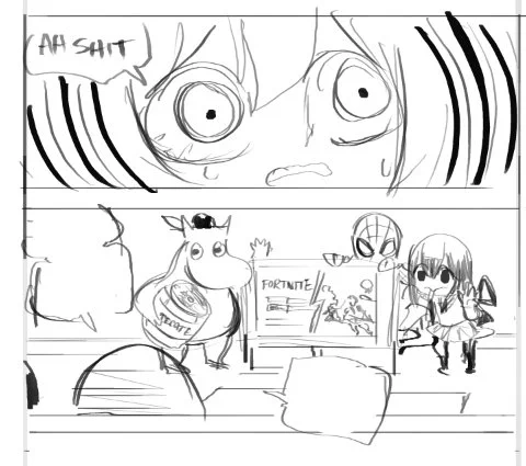 Current WIP comic for @Taiyoucon 