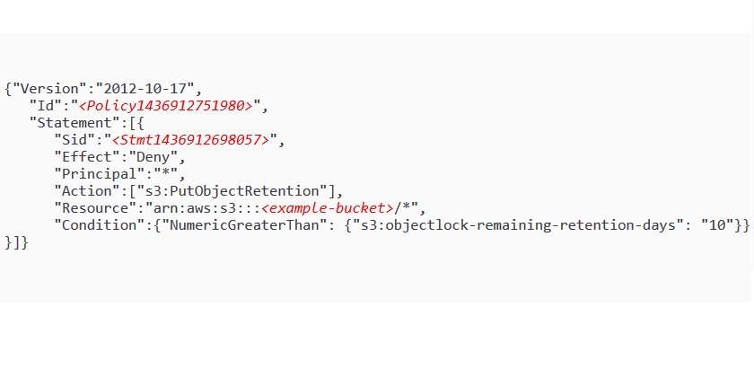 awscloud's tweet image. Work with new object locking in Amazon S3, which provides write once read many protections for S3 objects: amzn.to/2Q0rMua