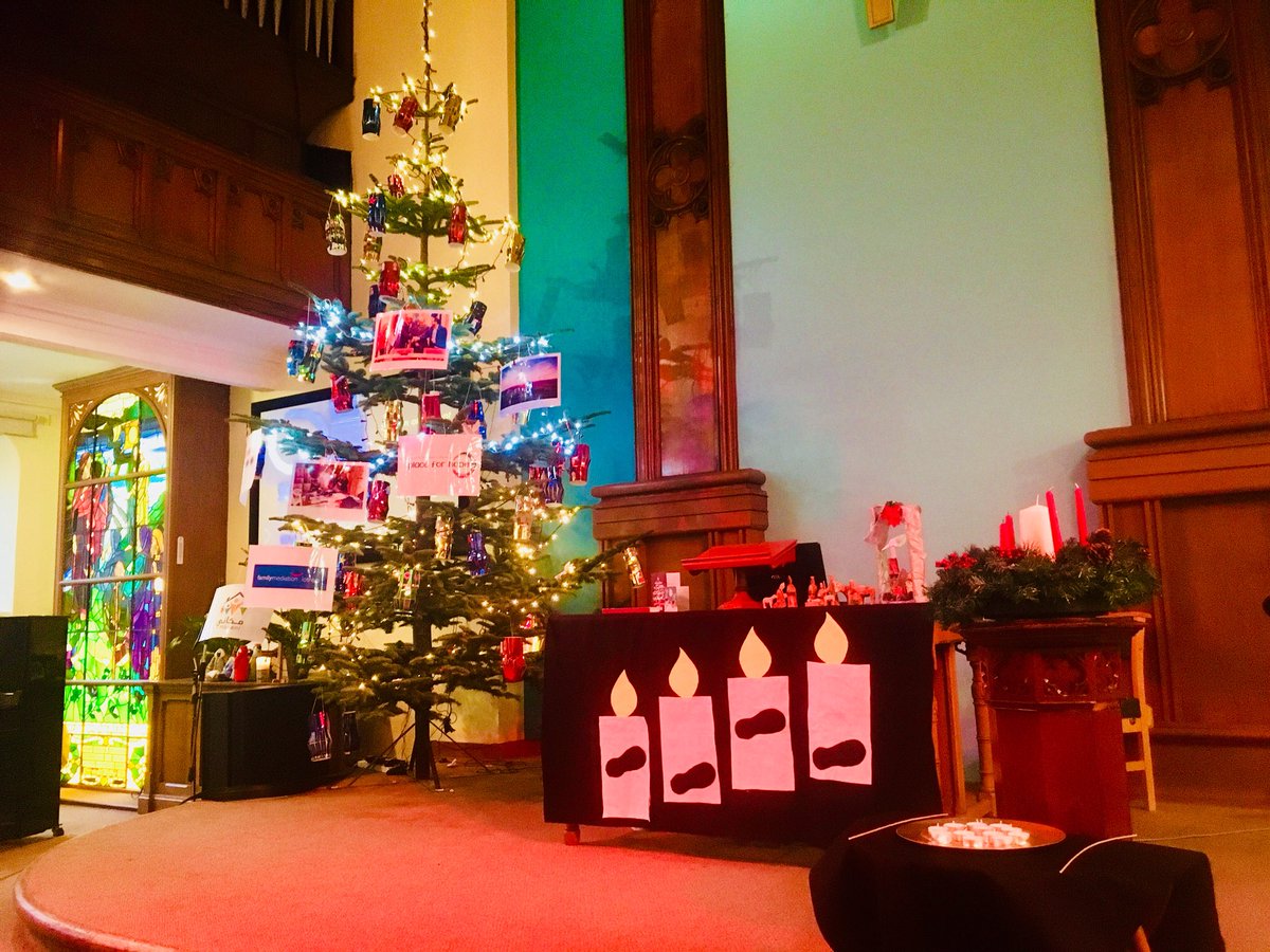 Such a deep joy to spend Christmas Eve Eve at my home church - @AugustineUnited - a place of radical love, hospitality, wholeness and justice.