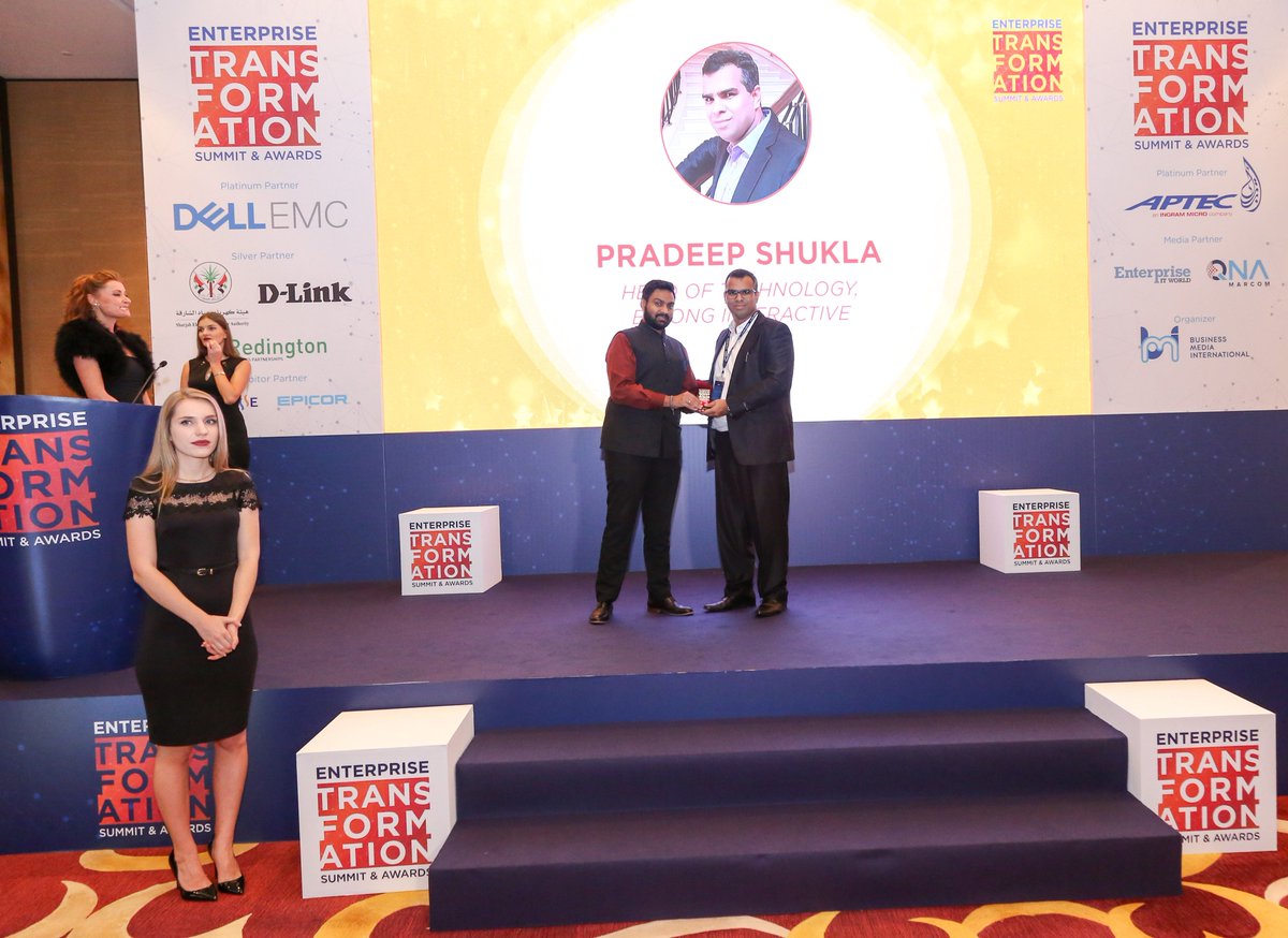pradsir's tweet photo. It was truly an honor to receive this prestigious #Enterprise #Transformation #Accelerators Award.
Thank you one and all who supported throughout this journey for this outstanding achievement.
#ets2018 #transformational #summits #dubai #cios #leads https://t.co/EE5QocDG6p