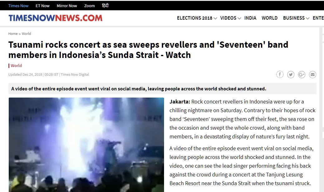 amitnsharma's tweet image. Wow, &quot;Tsunami rocks concert&quot; . Kudos to @TimesNow for the sensitive headline. I&apos;m sure the victims&apos; families will appreciate it. 
timesnownews.com/international/…
