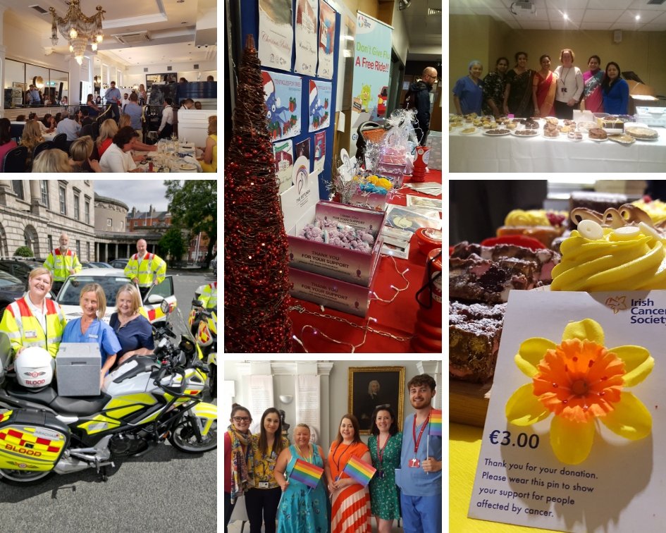 RotundaHospital's tweet photo. #Rotunda2018 was a year of fundraising and giving – from @SoundStartProg raising money for a research ultrasound machine, to our staff raising money for flooding in Kerala, Outhouse during Pride, Daffodil Day, and the fantastic Blood Bikes. https://t.co/MHmOfkTxHP