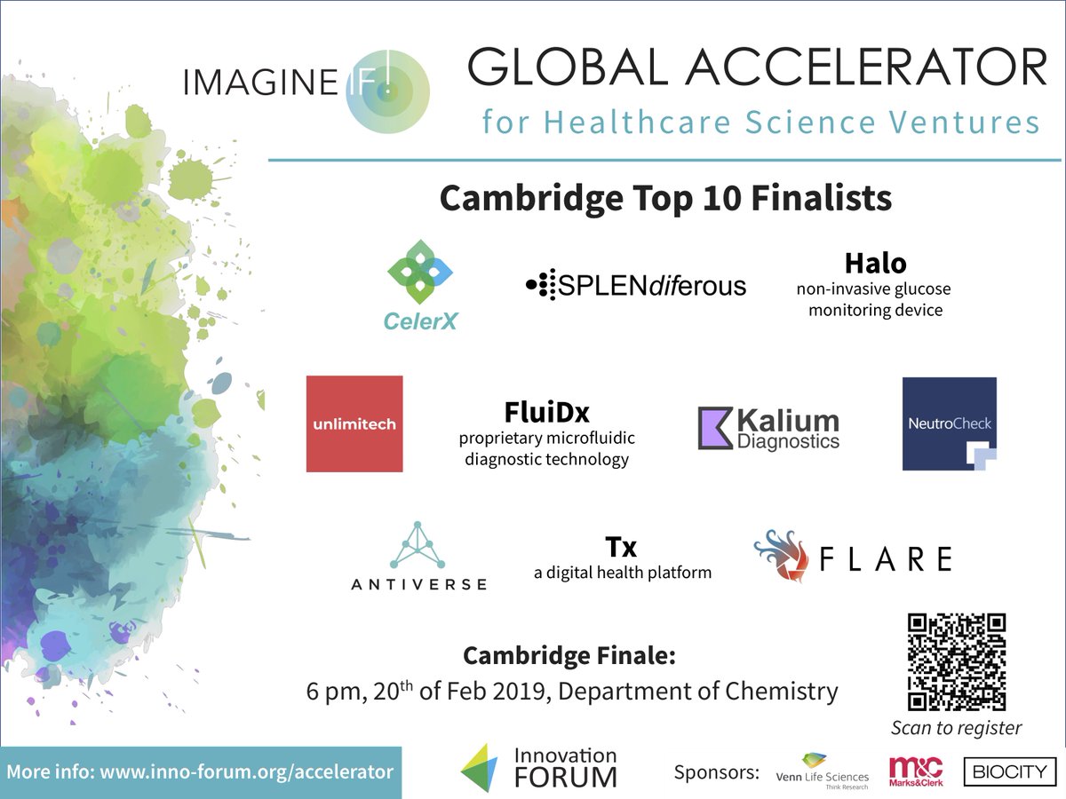 IF_Cambridge's tweet photo. #IMAGINEIF #TOP10 We’re thrilled to announce the 3rd edition IMAGINE IF! Cambridge Top 10 Finalists! Congrats to all of the amazing teams! Register now to watch their final pitches on 20th of Feb. #Xmas @Innovation_F Best wishes for the festive season! https://t.co/irSPOICQNM https://t.co/qN6ApSJYPv