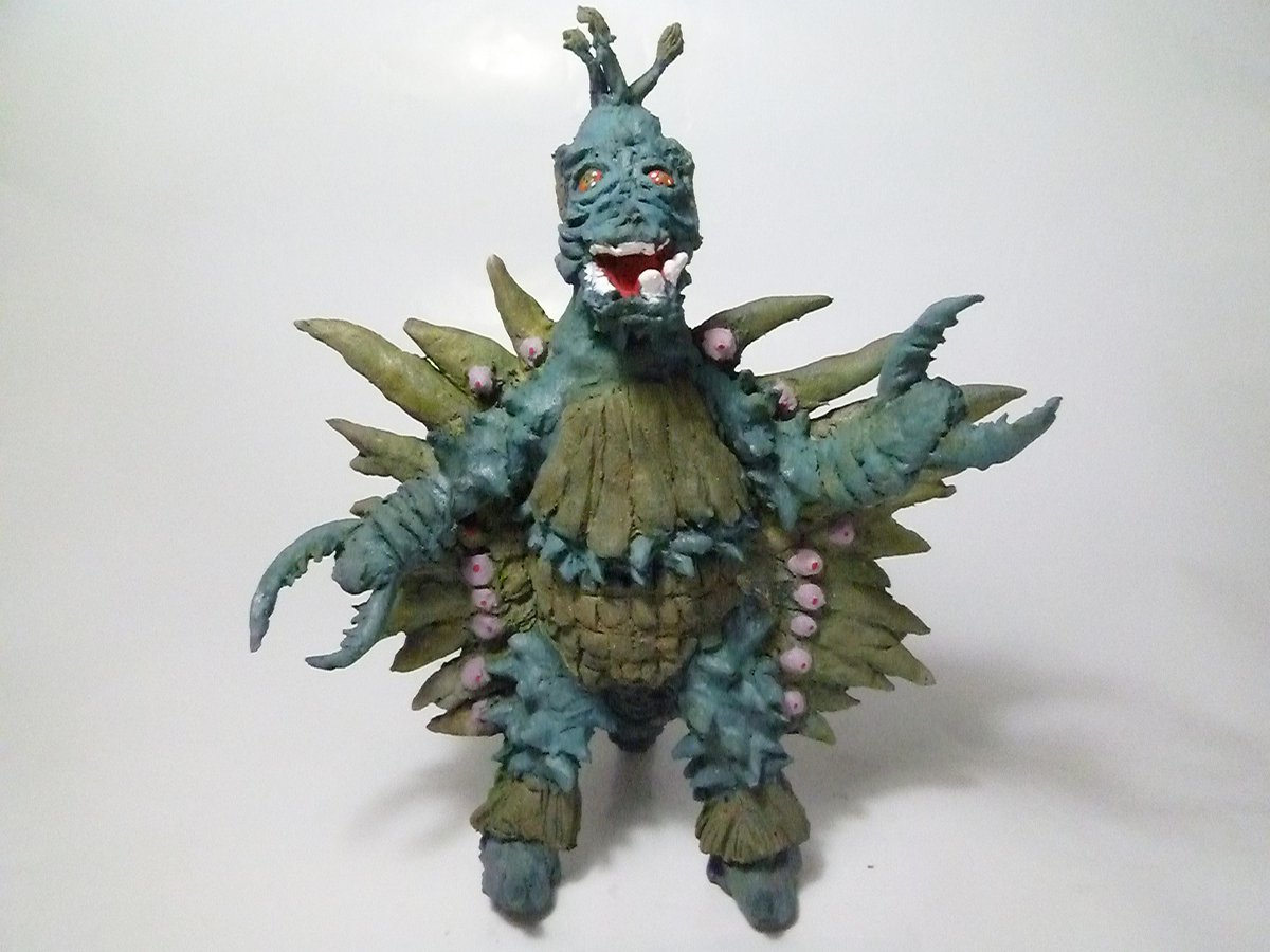 Glory Raco 粘土で作ったもの ウルトラマンタロウ登場の怪獣ヘルツ
