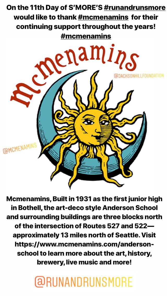RunandRunSmore's tweet photo. On the 11th Day of S’MORE’S @runandrunsmore would like to thank @CaptainNeon for their continuing support throughout the years! https://t.co/sPRJDLn2rH