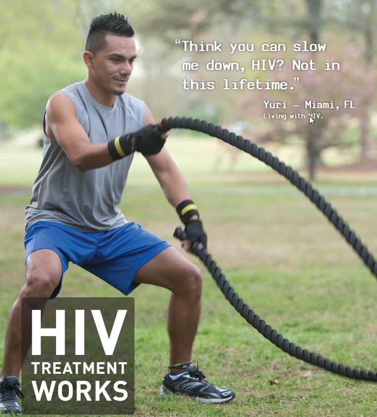 Along with HIV treatment, staying active and maintaining a healthy diet can help manage HIV symptoms.  Learn more about how a healthy lifestyle can help your immune system work better to fight infections. bit.ly/2zEgPJI
#HIVTreatmentWorks