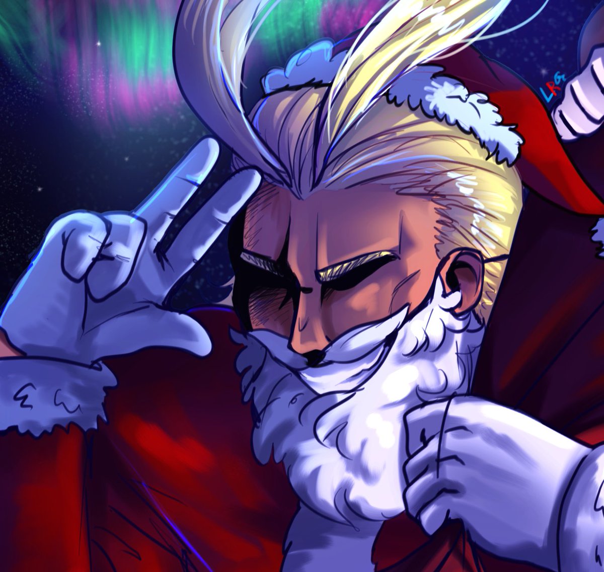 OCTOGummie's tweet photo. Merry Christmas from the super hero gang. :) #bnha #BokuNoHeroAcademia #MyHeroAcademia https://t.co/iYMTscYBiQ