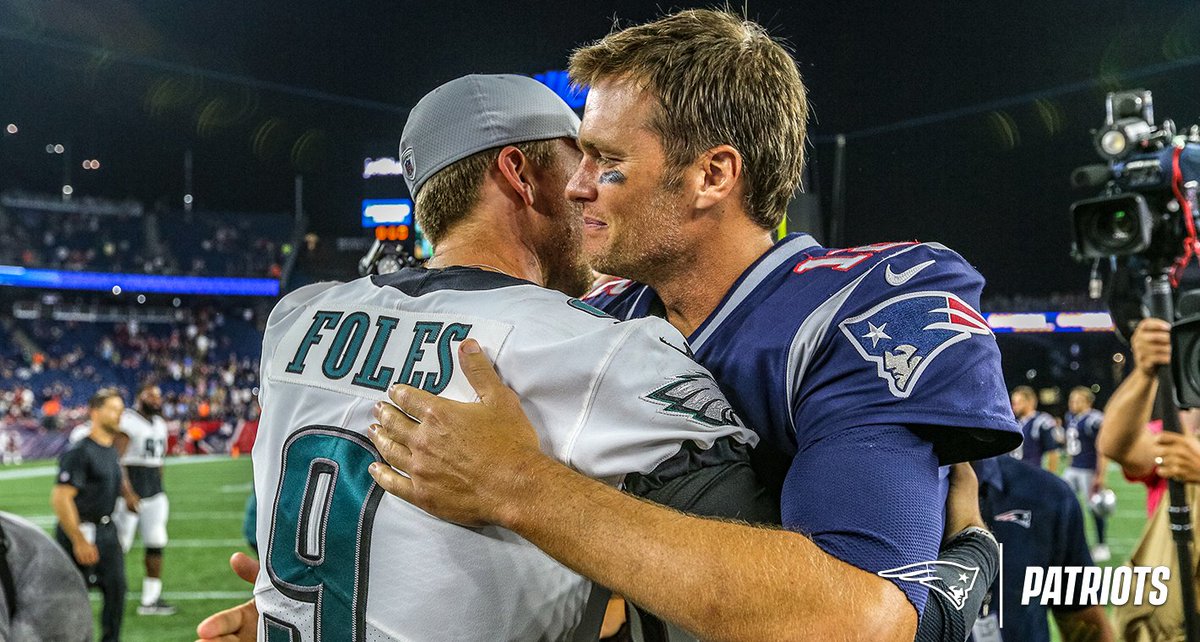 We never thought we'd say this in 2018, but...

Thanks Nick Foles! #StNick